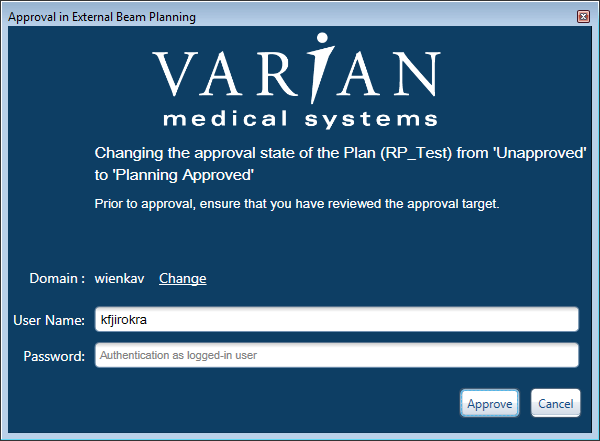 Authentication as logged-in user