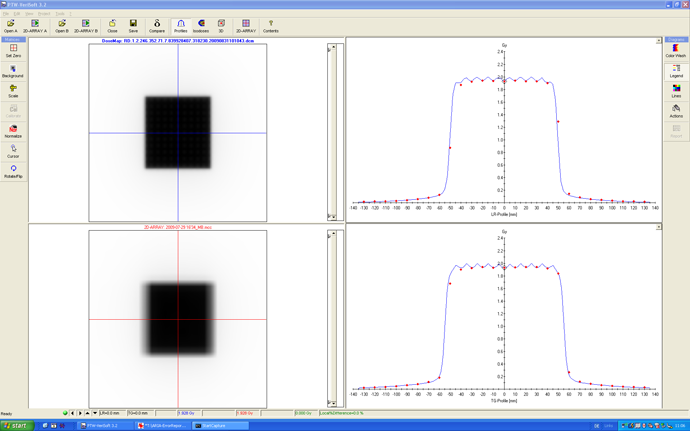 VeriSoft 3.2 grid 2.5 mm k(user)=0.969