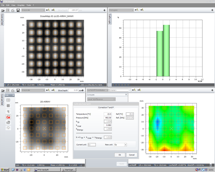 VeriSoft 4.0 histogram