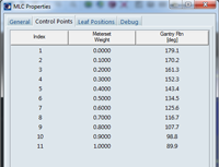 RapidArc plan generation step 5