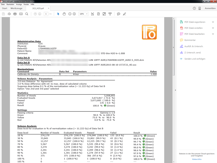 OCTAVIUS 4D documentation in iCheckNet