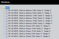 WorklistGenerator: Simple worklist for a linac with 11 energies